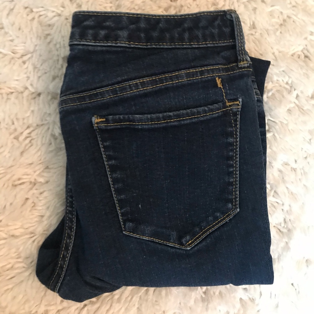 Mossimo dark wash skinny jean, size 8/29R